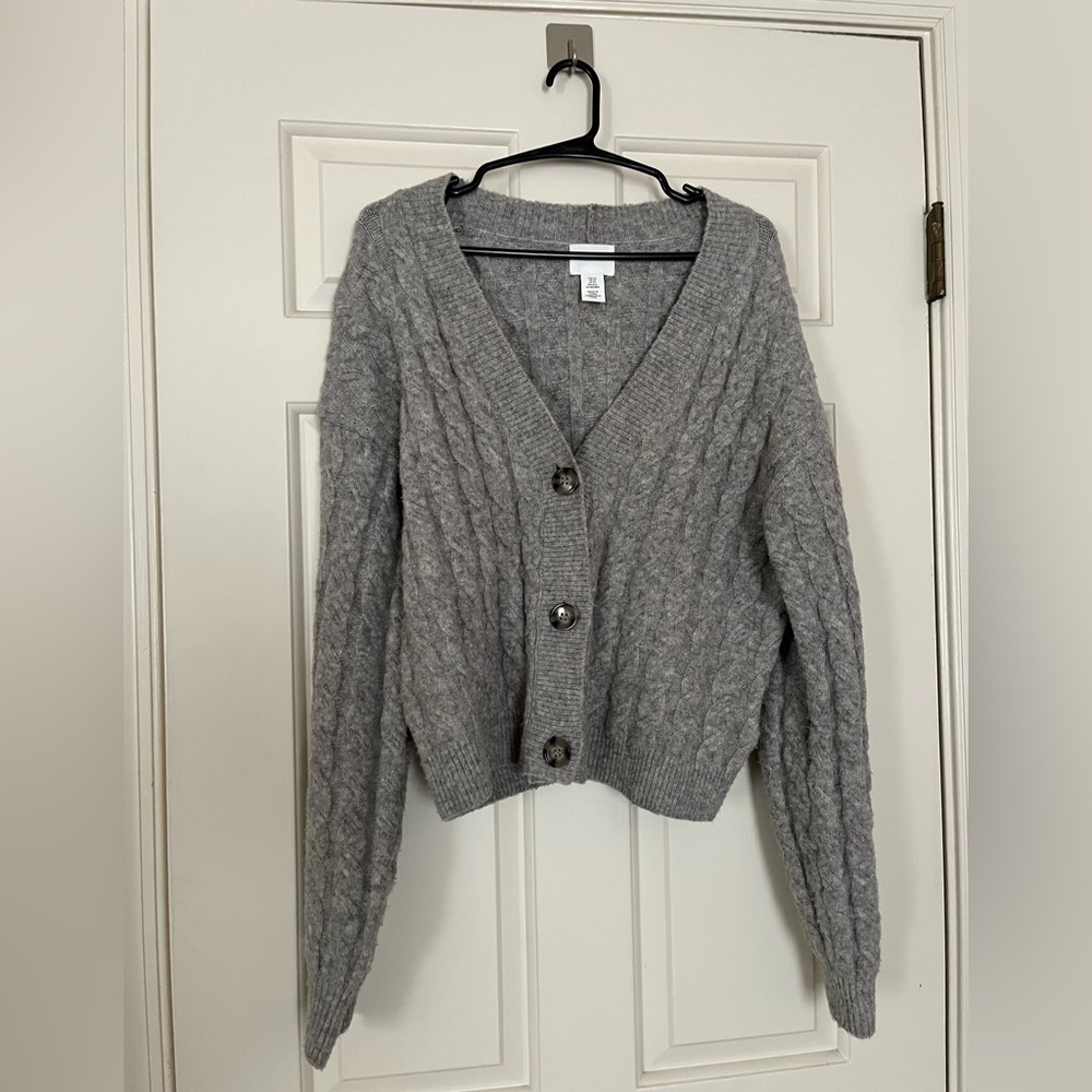 H&M Grey Knit Sweater